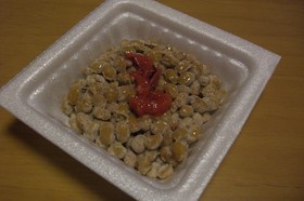 ＊梅❀納豆
