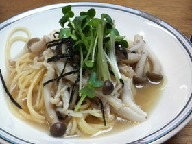 きのこたっぷり和風スパ