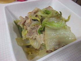白菜の炒め煮♪