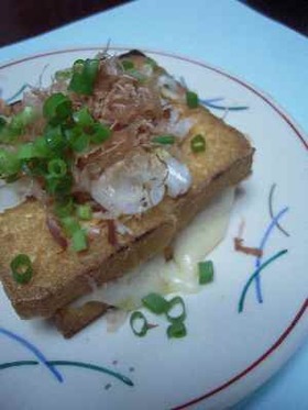 ☆簡単☆厚揚げチーズサンド