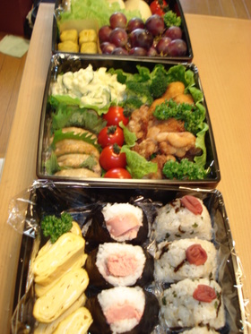 2009運動会のお弁当　