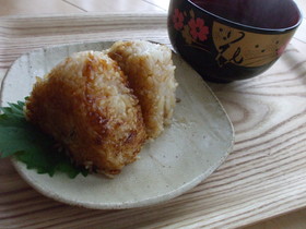 栄養満点♪焼きおにぎり