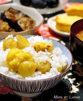 栗がごろごろ栗ご飯
