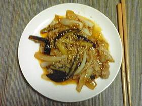 なすの味噌炒め