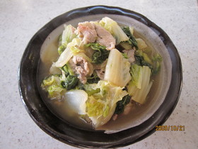 しっとり美味しい！はくさいの煮浸し
