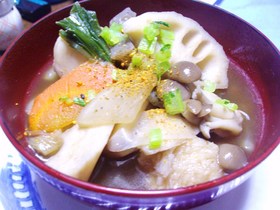 ◇◆根野菜たっぷり・祖母のけんちん汁◆◇