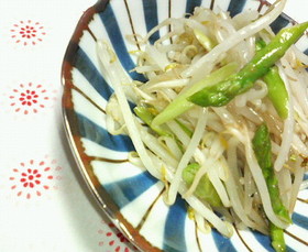 ✿もやしとアスパラの❀簡単✿中華炒め