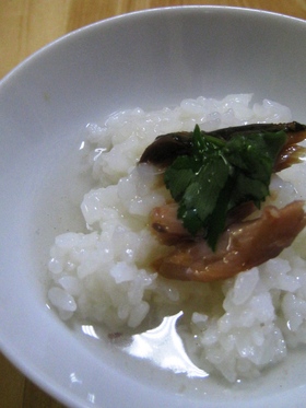 ぬかいわしのお茶漬け