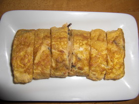 塩昆布入り玉子焼き