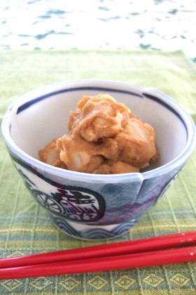 里芋のあま～い胡麻味噌煮♪