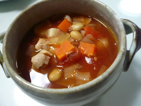 ミネストローネ：ちょっと和