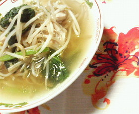 ✿ささみと❀たっぷり野菜の✿お家ラーメン