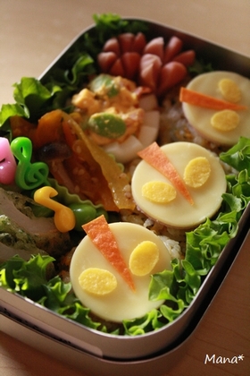 キャラ弁 ✿ 超簡単ウルトラマン弁当