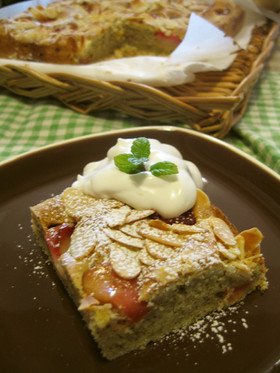 1ボウルで簡単♥アップルティーケーキ