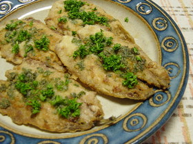 いわしの香味焼き♪