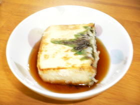 大葉巻き✩揚げ出し豆腐♫