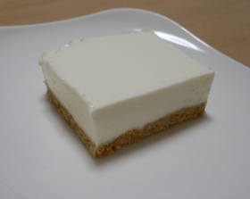 ちょこっと♥さっぱりレアチーズケーキ