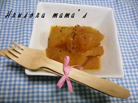 冬瓜の味噌バター煮込み