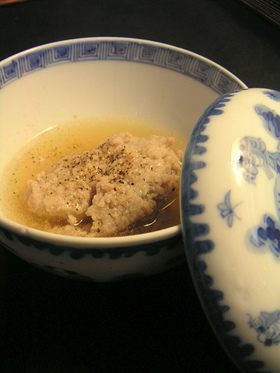 ほろほろふんわり豚つくねのあんかけ