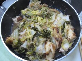 いつもの白菜の炊いたん