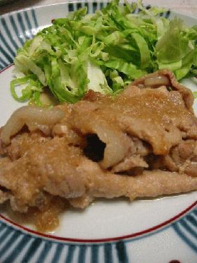 父から教わった★豚肉の生姜焼き