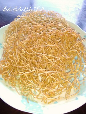 そうめんで…なんちゃって長崎皿うどん♪