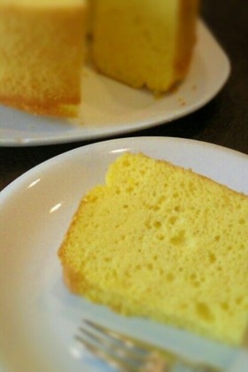 感動!しゅわ〜★かぼちゃのシフォンケーキ