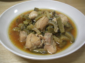 ☆活力鍋で★ゴーヤと鶏肉の煮物☆