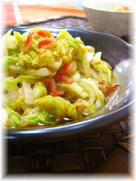 レンジで5分♪白菜のとろみ和え