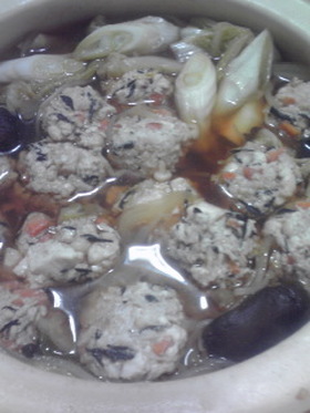 鶏豆腐つくね鍋