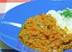 パプリカと挽肉のトマト風味カレー