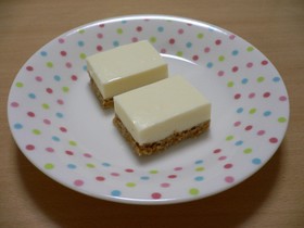 ちょこっと♥濃厚レアチーズケーキ