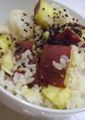 ほくほく♪甘くておいしいさつまいもご飯☆