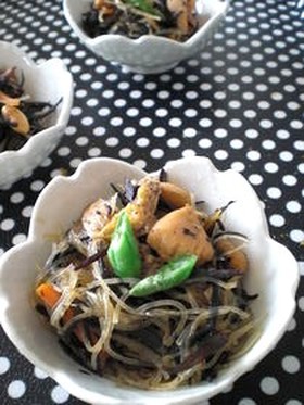 ✿春雨入りヒジキの煮物✿