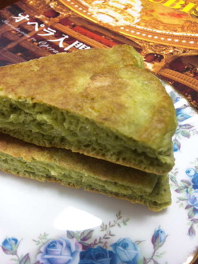栄養たっぷり♪ヘルシーホットケーキ♪