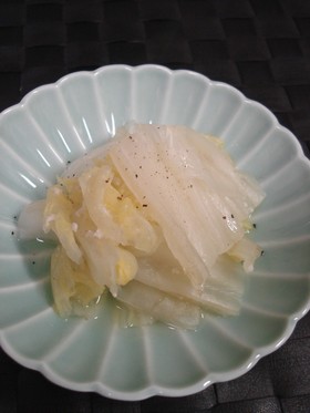 白菜の塩麹蒸し