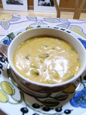 豆のヨーグルトカレー