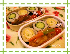 簡単☆海苔巻きお弁当