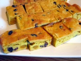 ハロウィンに♪かぼちゃのスクエアケーキ！