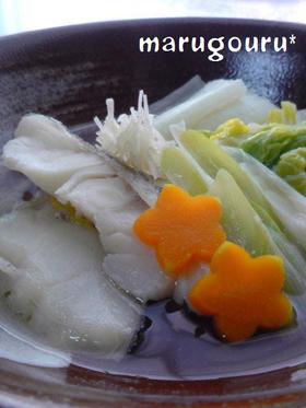 鱈のあっさり温か生姜煮