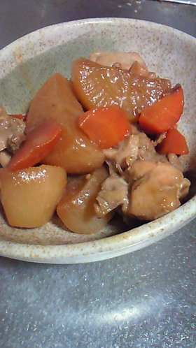 鶏肉と大根の煮物