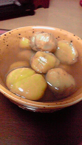 栗の甘露煮（覚書）