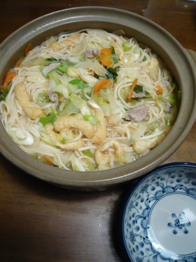 ♥暖まるぅ～具沢山の味噌煮込みうどん♥
