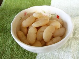 白いんげんの甘煮