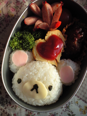 簡単！キャラ弁☆コリラックマちゃん♪