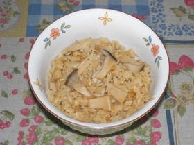 ♬簡単炊き込むだけ我が家のエリンギご飯♬