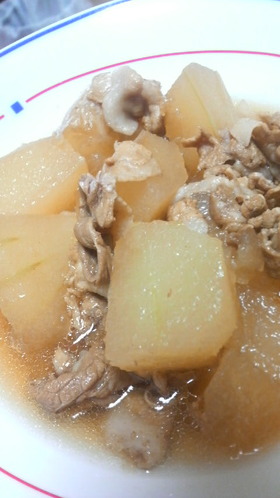 実家の味★　冬瓜と豚バラの炒め煮
