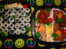 09運動会☆お弁当(大人2人・子供2人)