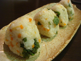 シソ味噌おにぎり