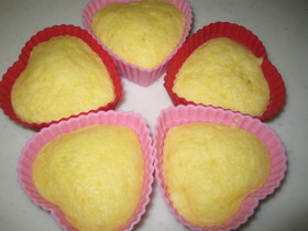 おさじで量って♪ほわほわプレーン蒸しパン